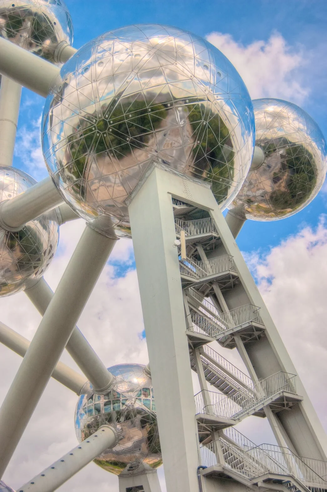 Das Atomium in Brüssel