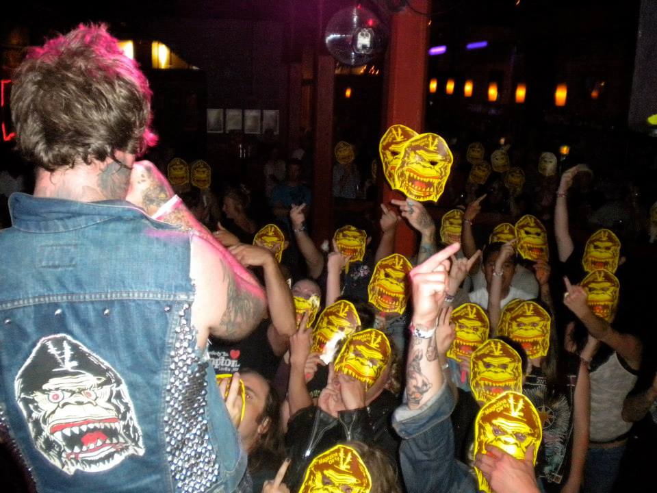 This is my favorite picture from our days playing SLO Brew (for obvious reasons).