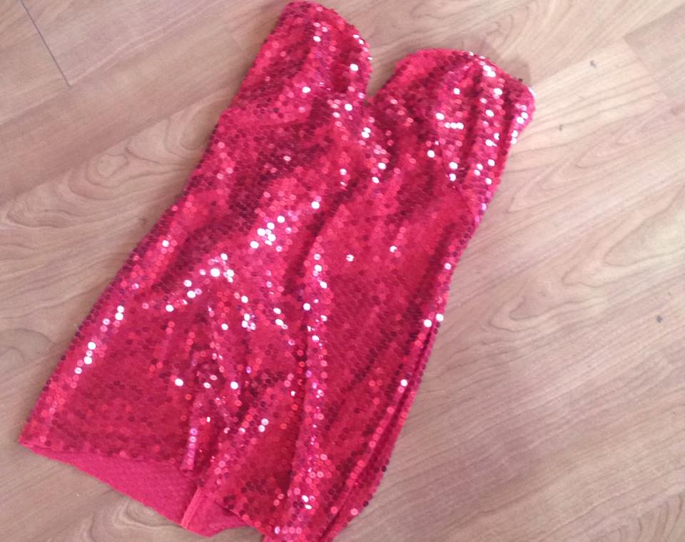 Sort of like a hooker-meets-ice-skater look.
