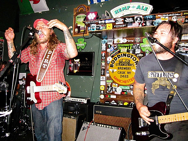 HANK WILLIAMS DIED IN A CADILLAC American Dirt “is gonna die in a Ford.” See what else these poetic alt country rockers sing about at this year’s Twang N Bang fest this Sept. 6 at Frog and Peach Pub. PHOTO BY TARA ELIZABETH