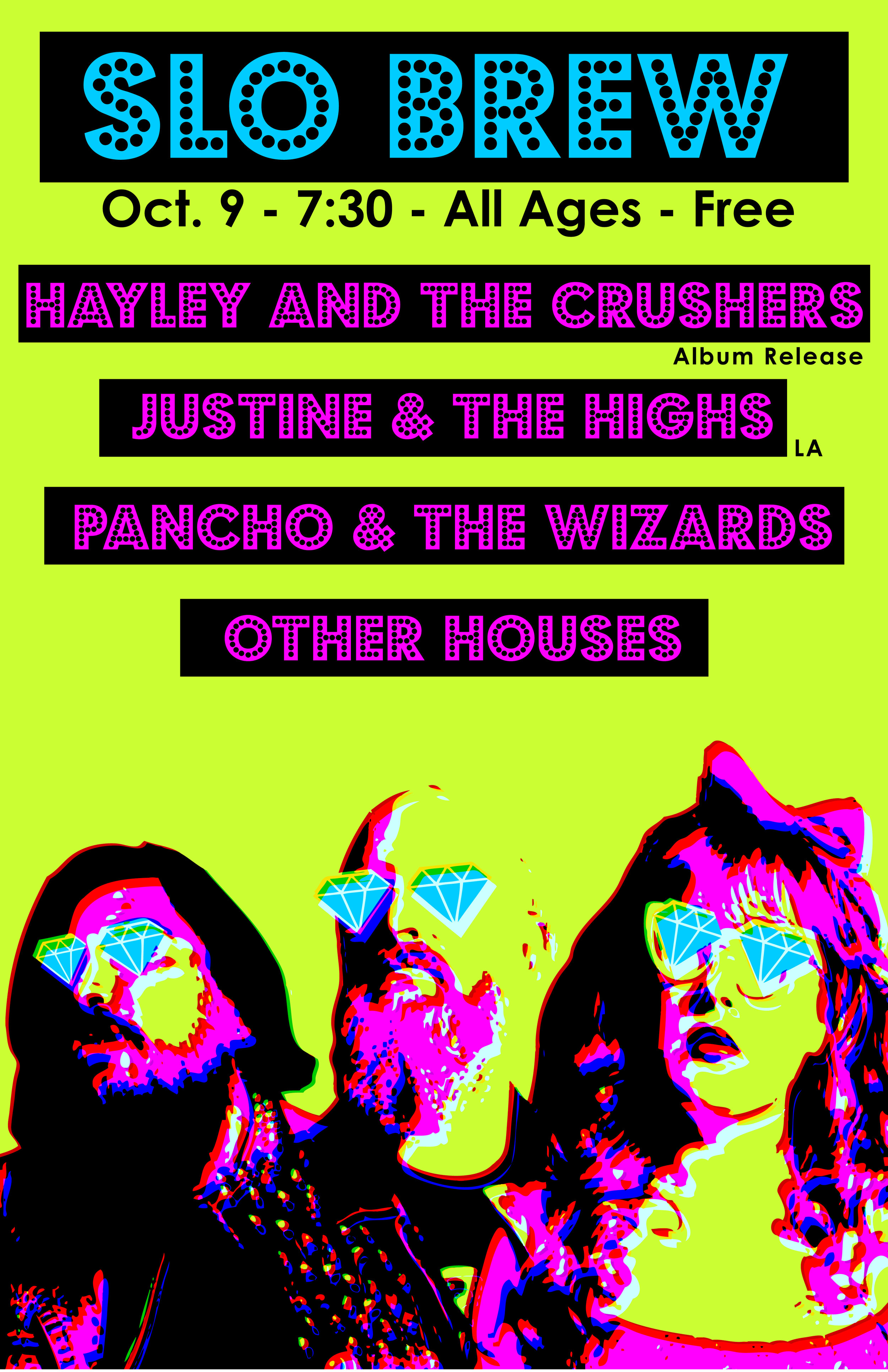 Our friends rule: Listen to Morgan Enos, Justine and the Highs, and Pancho and the Wizards.