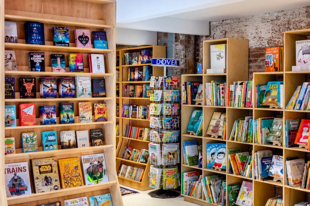 photo of books are magic featured in domino magazine