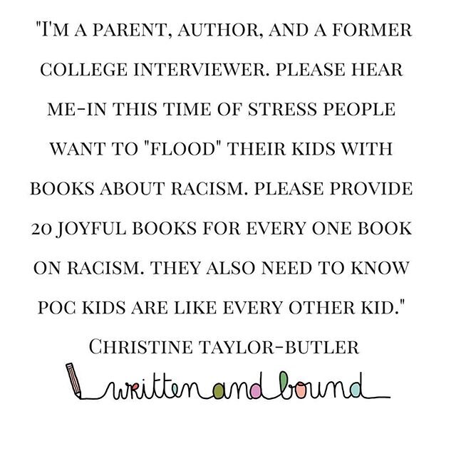 If anyone knows Christine Taylor-Butler, please let her know that we are quoting her over here! ❤️😉Many of you sent me a message when I reposted this quote by Christine shared by @mommyshorts in my stories. It resonates with all parents and teachers