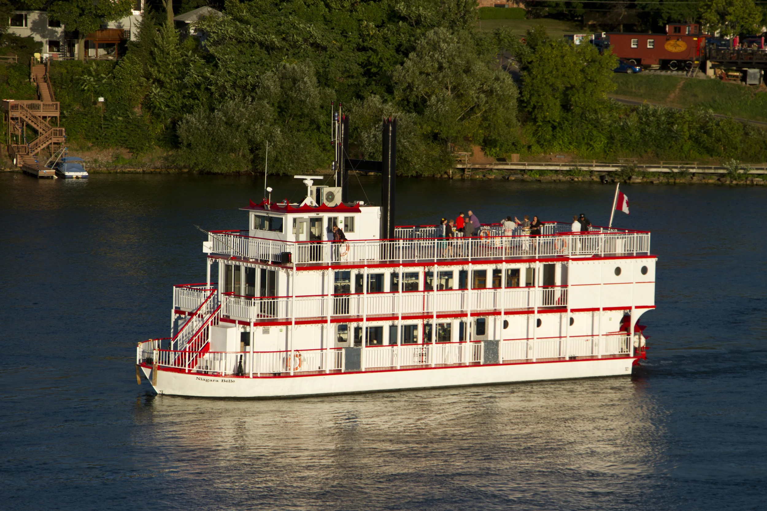 Cruise into the sunset on the Niagara Belle