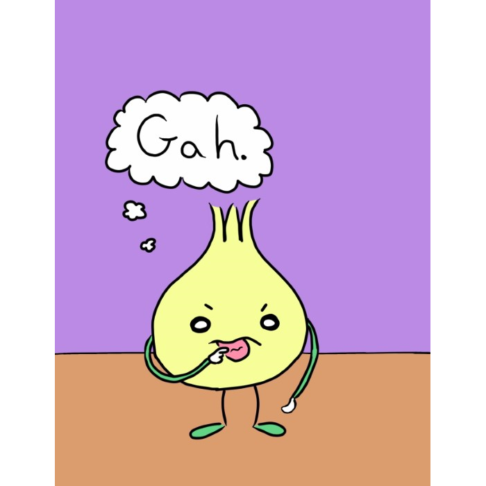 onion-is-annoyed-and-says-gah-while-removing-a-hair-from-tongue-image-funny-cute-smart-nyc-digital-art-print-real-weird-art-by-joey-allgood.png