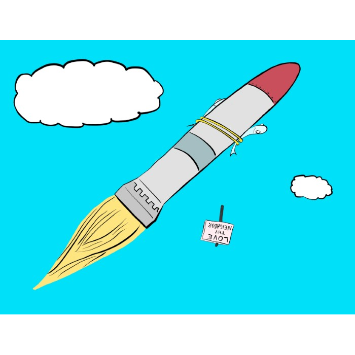 two-tuna-tied-to-nuke-nuclear-warhead-as-love-thy-neighbor-falls-back-to-ground-image-funny-cute-smart-nyc-digital-art-print-real-weird-art-by-joey-allgood.png