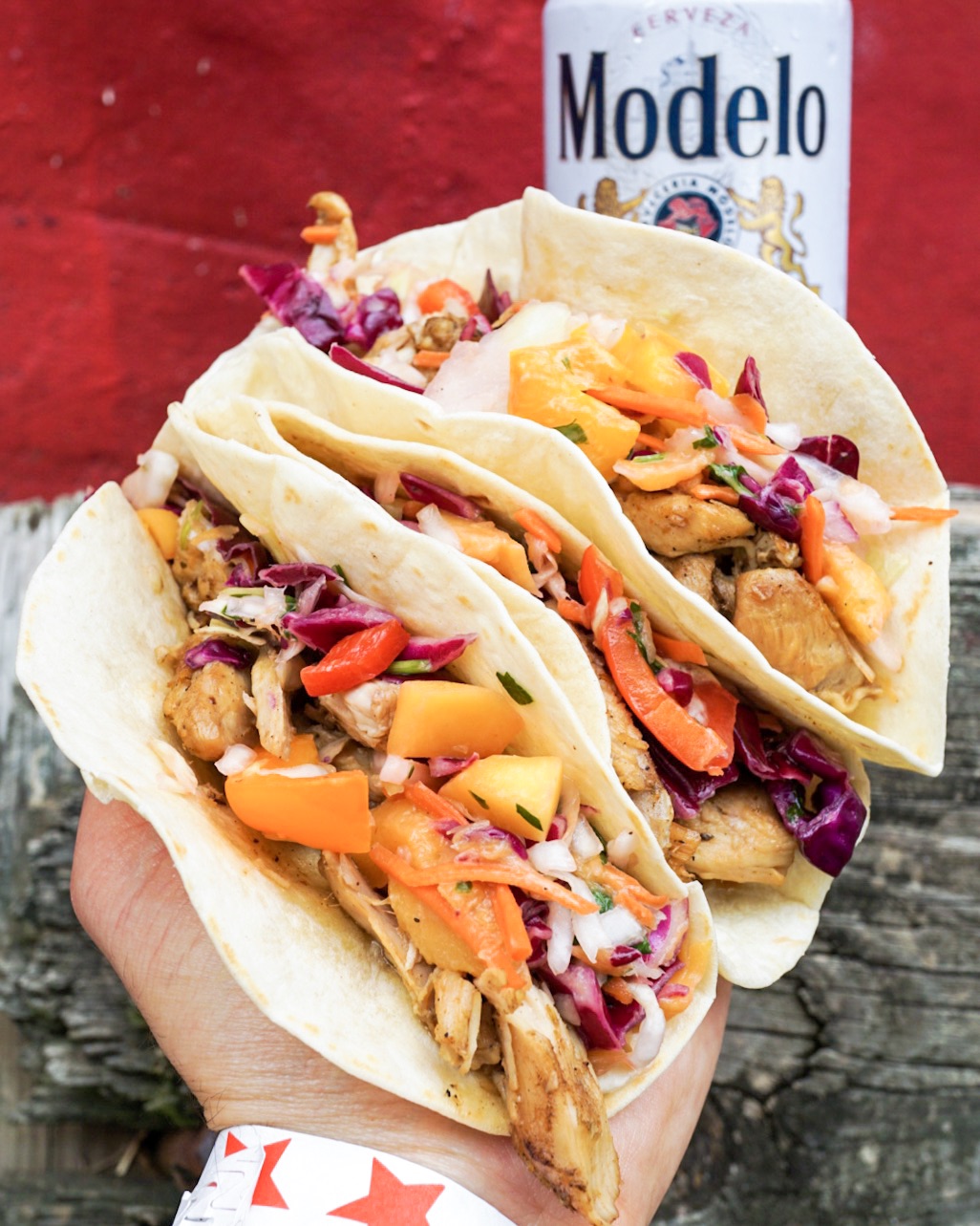 Vendors lined H Street with great food, drinks and entertainment.