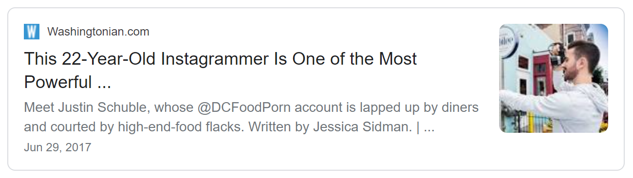 Washingtonian Magazine