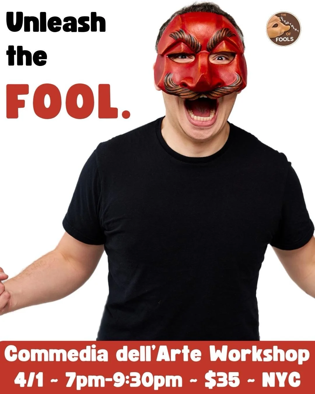The Department of Fools regularly offers workshops! Contact us for more details!