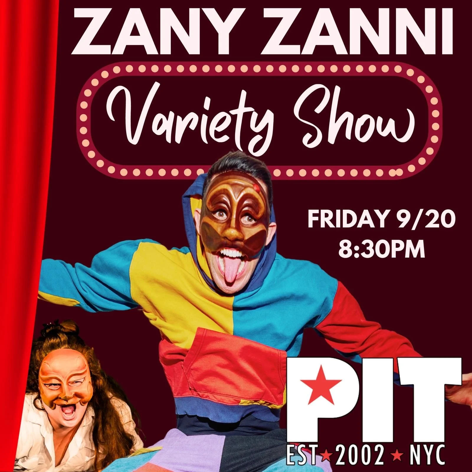 ZANY ZANNI VARIETY SHOW at the PIT - September 2024