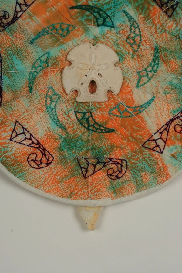 Reliquary for a Sand Dollar detail