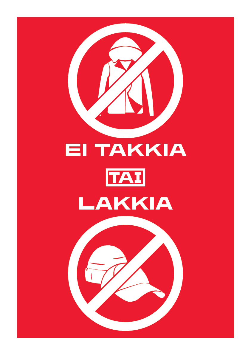 You shouldn’t eat at the school cafeteria with a jacket or hat on! A3 sized poster design option for my school cafeteria. Uses the proper branding for my school, with the clothing pieces made as vector drawings in Illustrator.