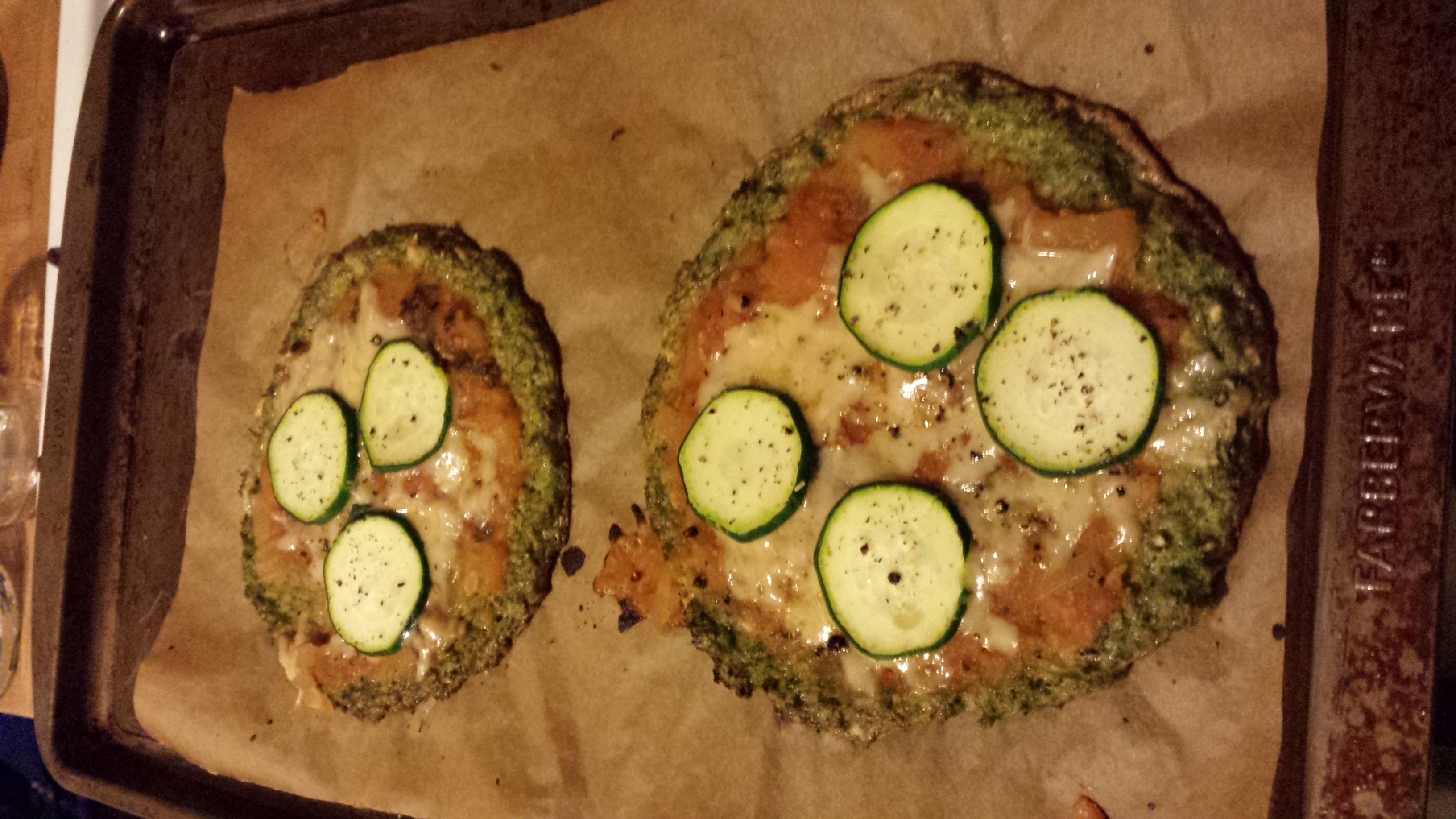 Terrible photo delicious pizza