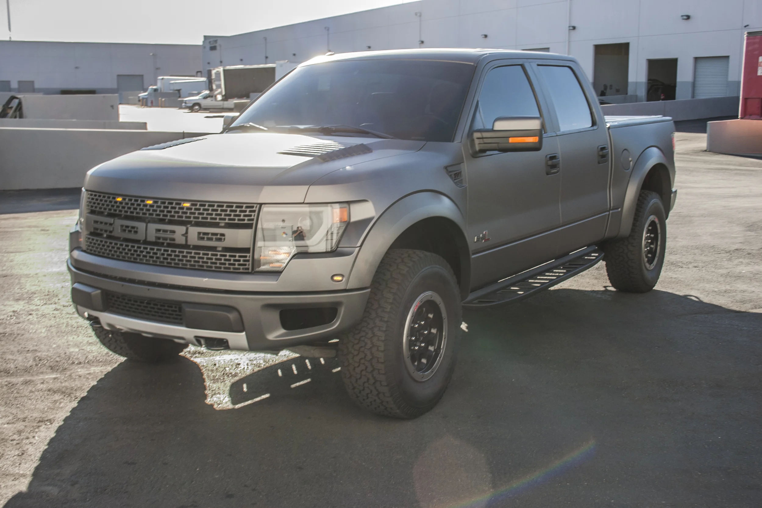 Ford Raptor - Matte Charcoal — Incognito Wraps