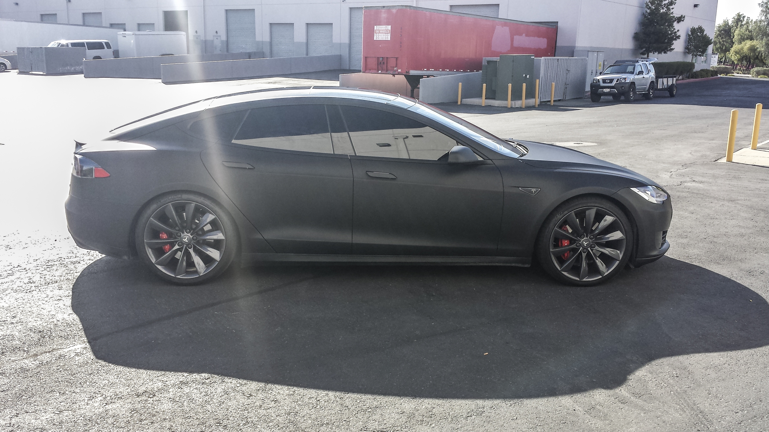 Tesla Model S - All Matte Black — Incognito Wraps