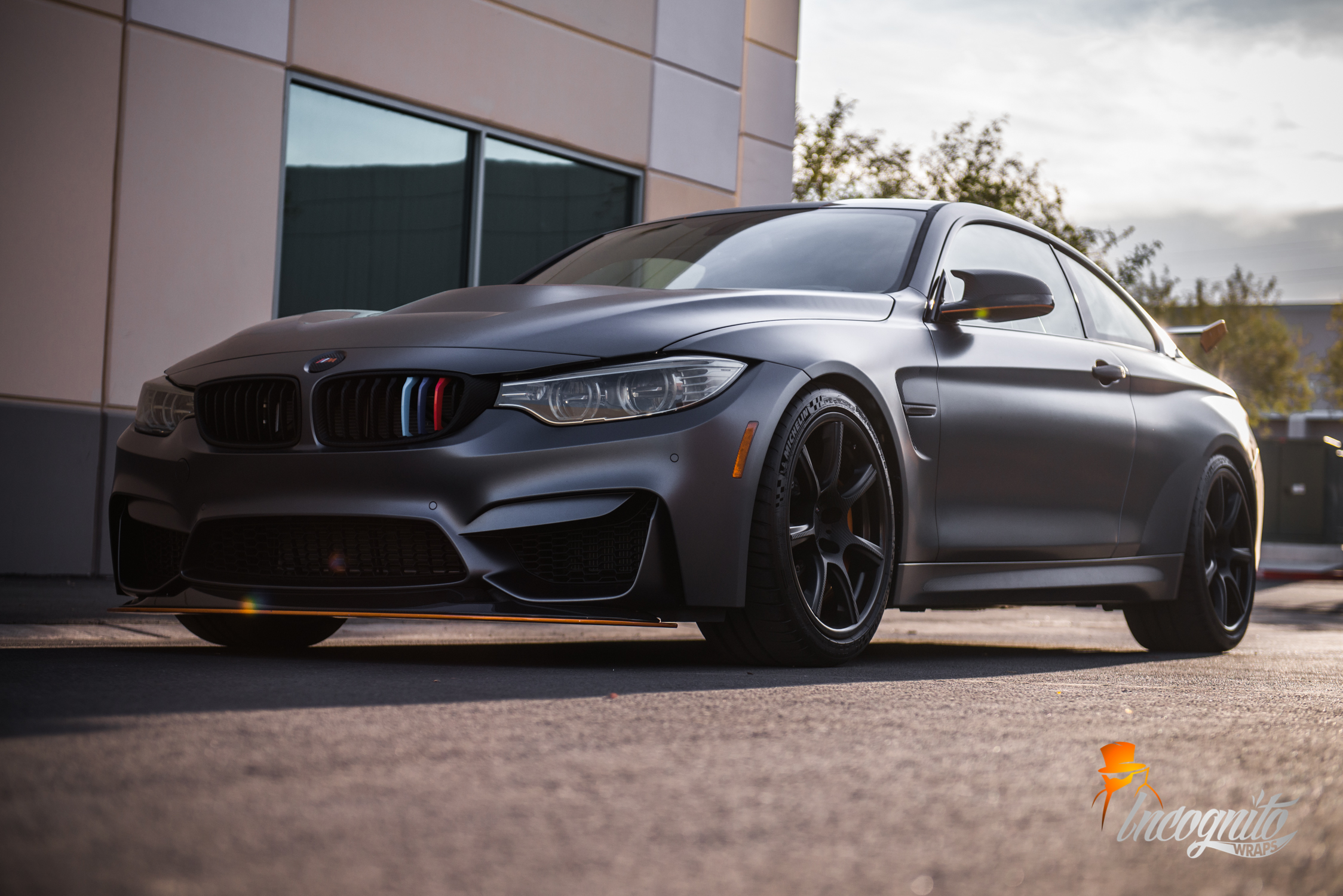 Bmw M4 Gts Acid Orange And Raw Carbon Incognito Wraps Bmw M4 Gts Acid Orange And Raw Carbon Incognito Wraps