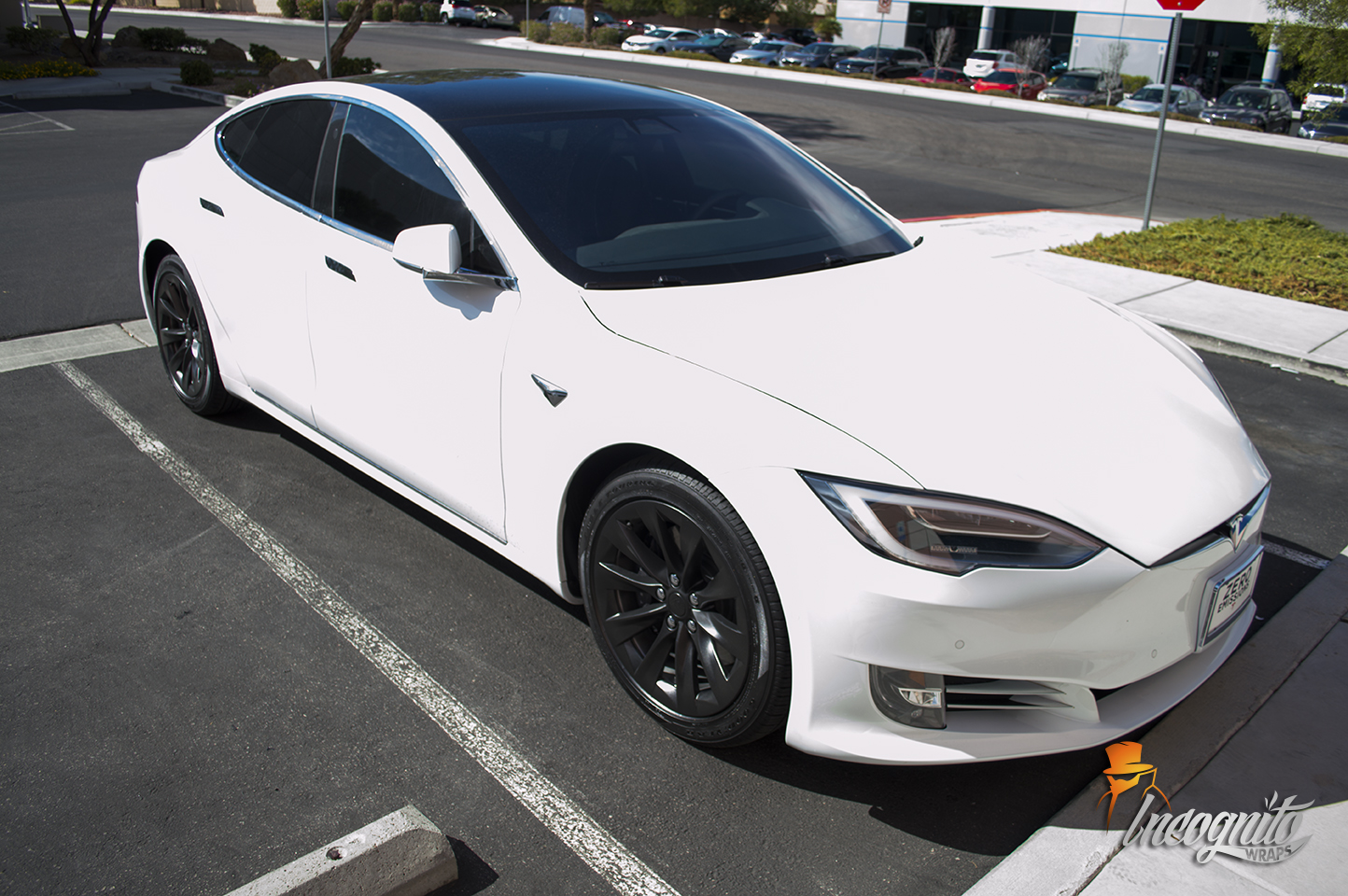 Tesla Model S - Onyx Black Autodip — Incognito Wraps