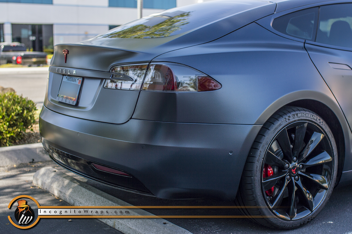 Tesla Model S - All Matte Black — Incognito Wraps