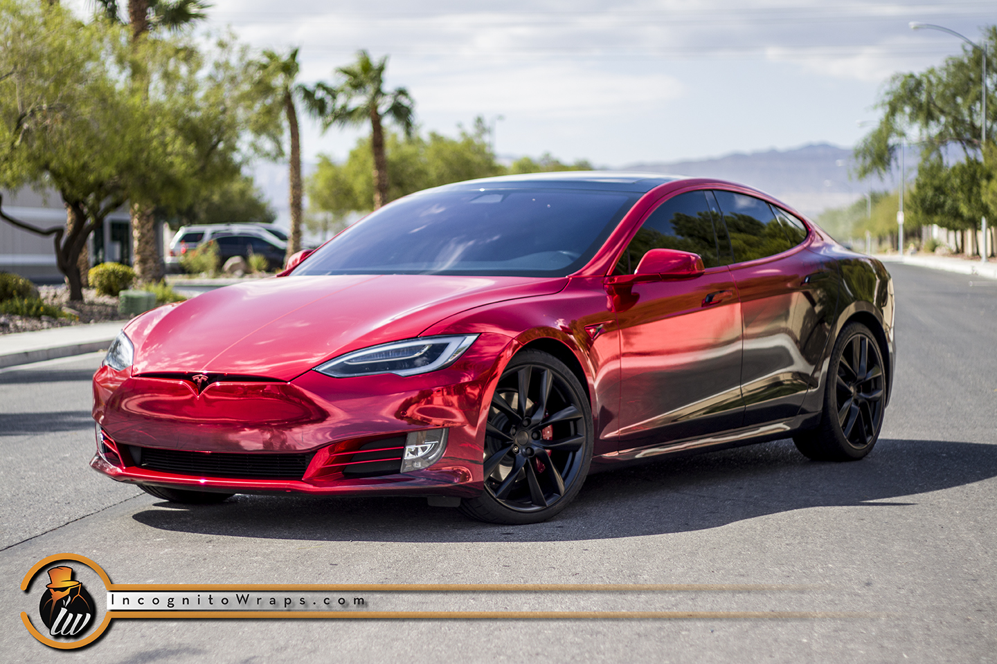 Tesla Model S Custom >> Tesla Model S Custom Printed Red Chrome Incognito Wraps Tesla Model S Custom >> Tesla Model S Custom Printed Red Chrome Incognito Wraps
