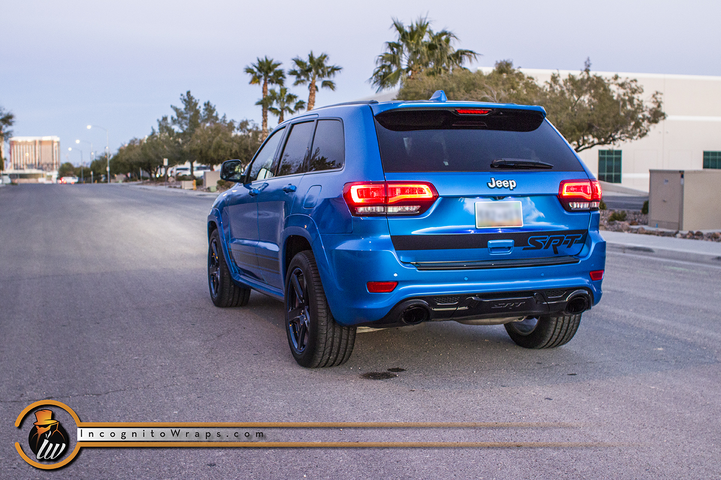 Jeep Grand Cherokee Indulgent Blue Incognito Wraps