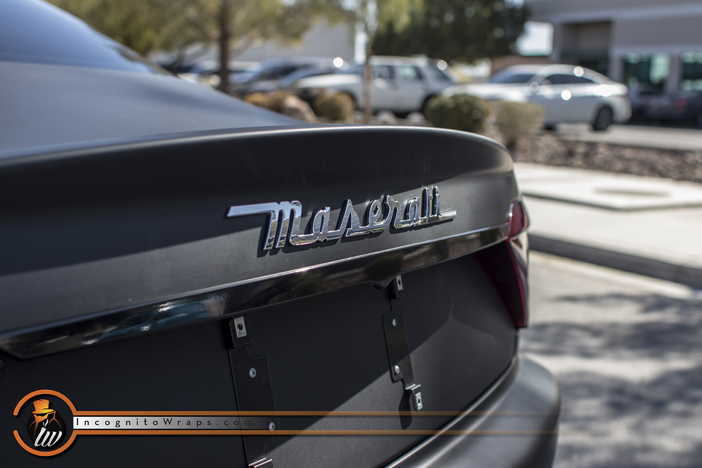 Maserati Gran Turismo - Wraps Matte Incognito — Black