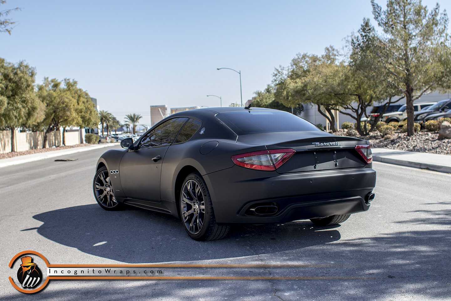 Maserati Gran Turismo - Matte Black — Incognito Wraps