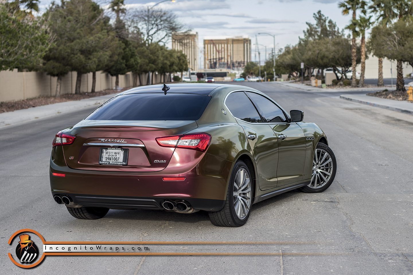 Maserati Ghibli - Rising Sun — Incognito Wraps