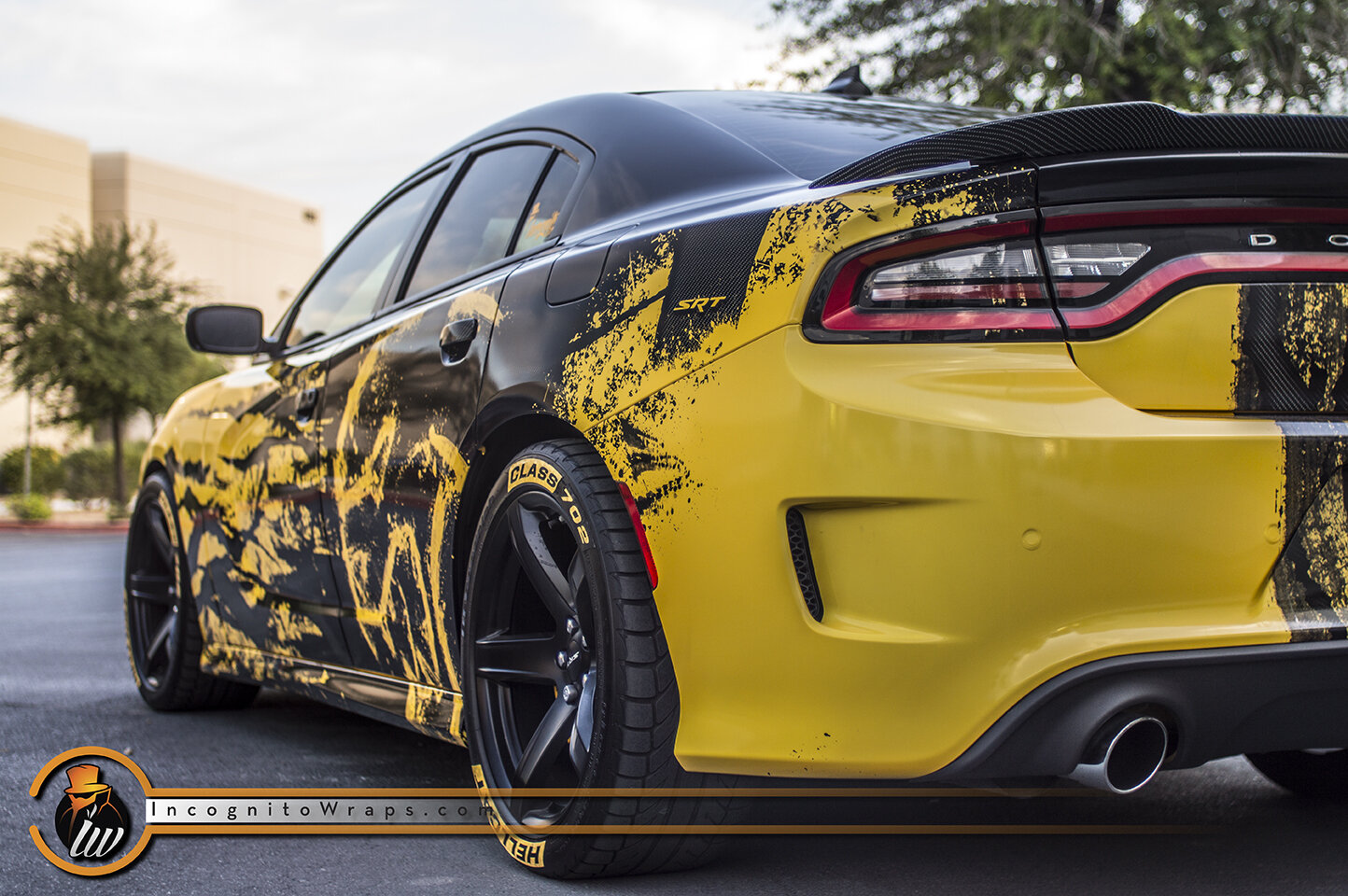 SplatterCat Wrap - Full Wrap for 2015-2019 Dodge Charger Hellcat