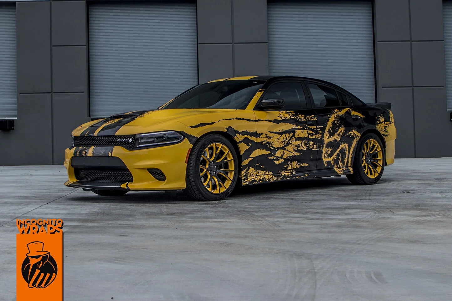 Dodge Charger wrapped