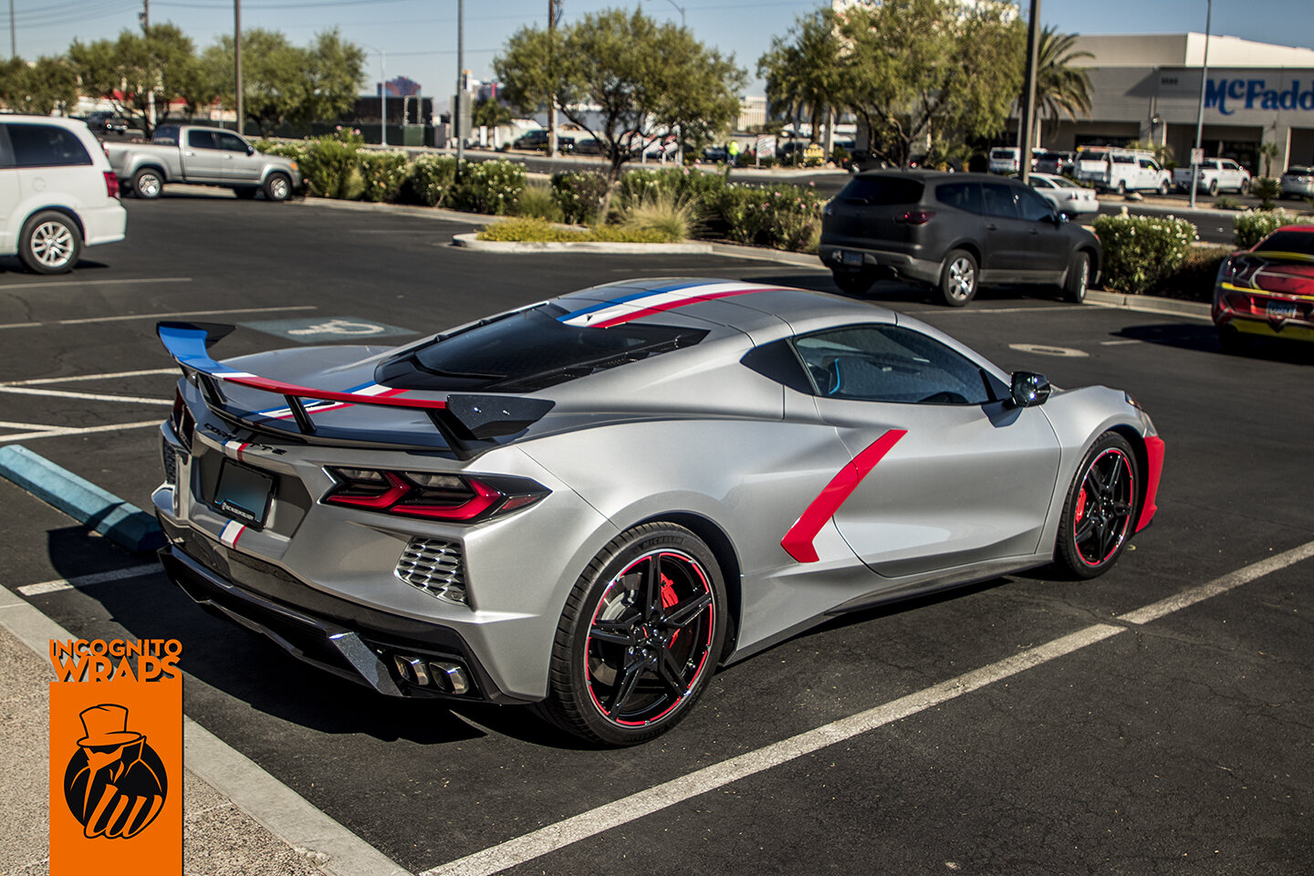 Chevrolet Corvette C8 Stingray - Stripes