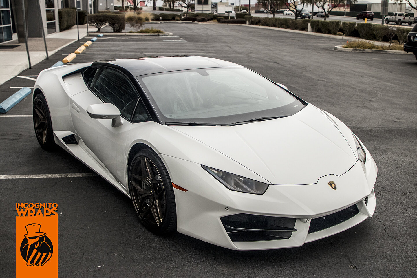 Lamborghini Huracan High Gloss Black Roof 