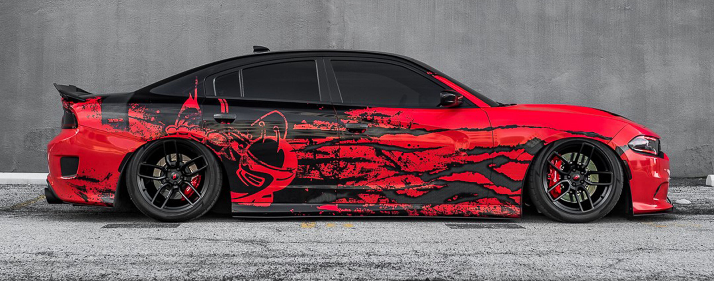 SplatterPack Wrap - Digitally Printed Wrap for Dodge Charge Scat Pack —  Incognito Wraps