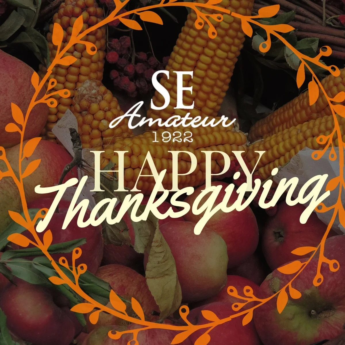 We hope everyone has a Happy Thanksgiving! 🍁