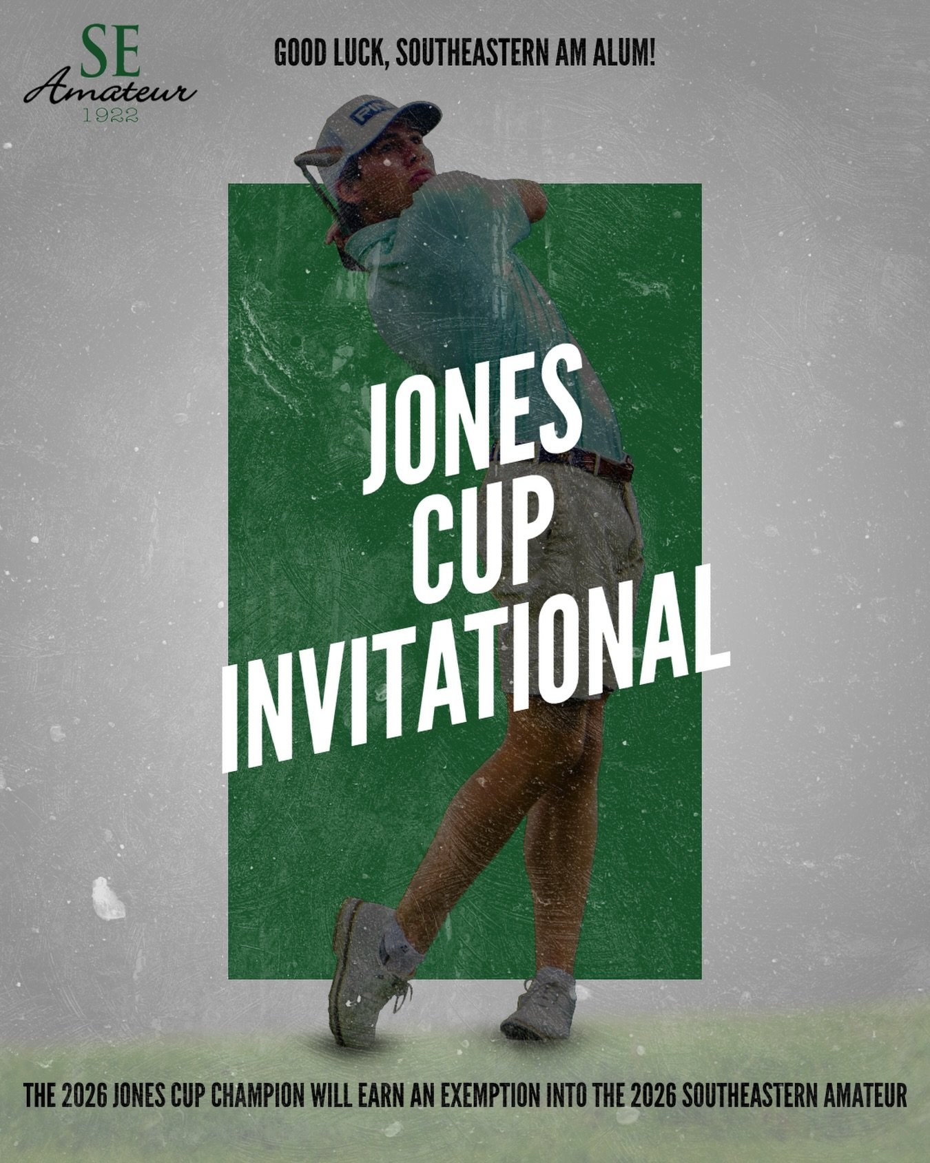 We have several Southeastern Amateur alum playing in the Jones Cup Invitational this week! We want to wish them all good luck!

As a reminder, the winner of the 2026 Jones Cup Invitational will earn an exemption into the 2026 Southeastern Amateur!