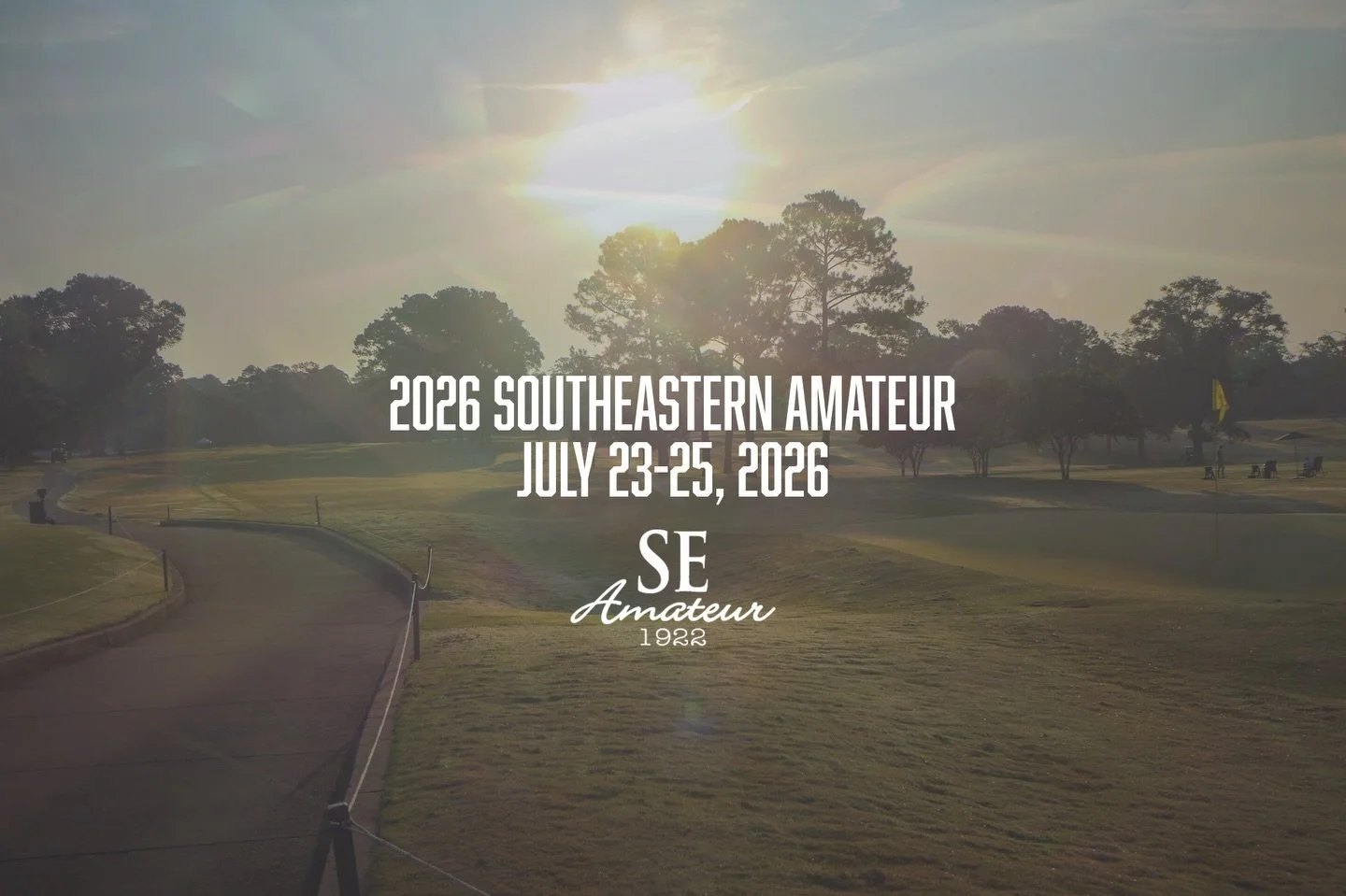New year, new dates&hellip; Back to July dates for the 2026 Southeastern Amateur. See you there!