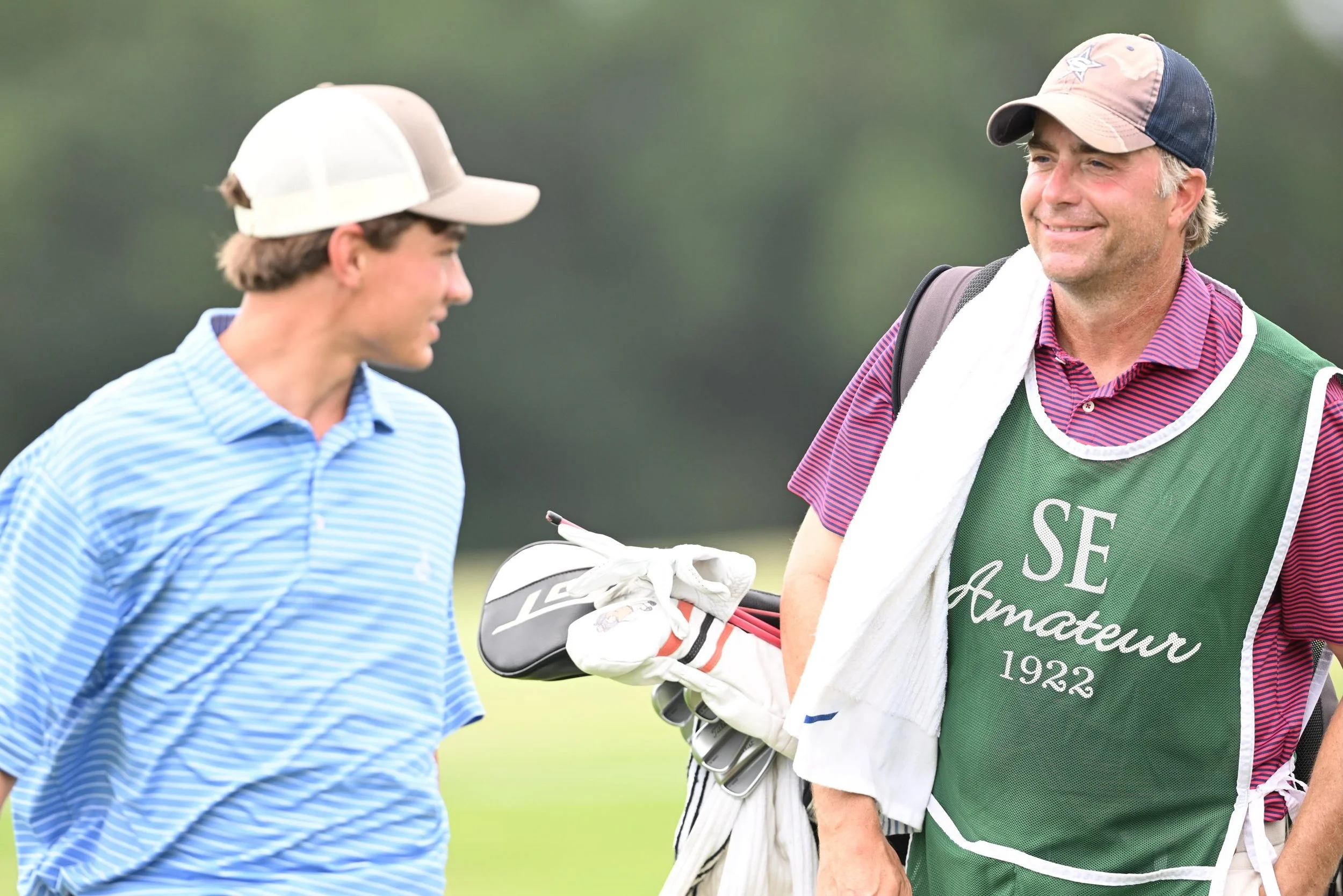 Give it up for the caddies who carry our players through our favorite week of the year.