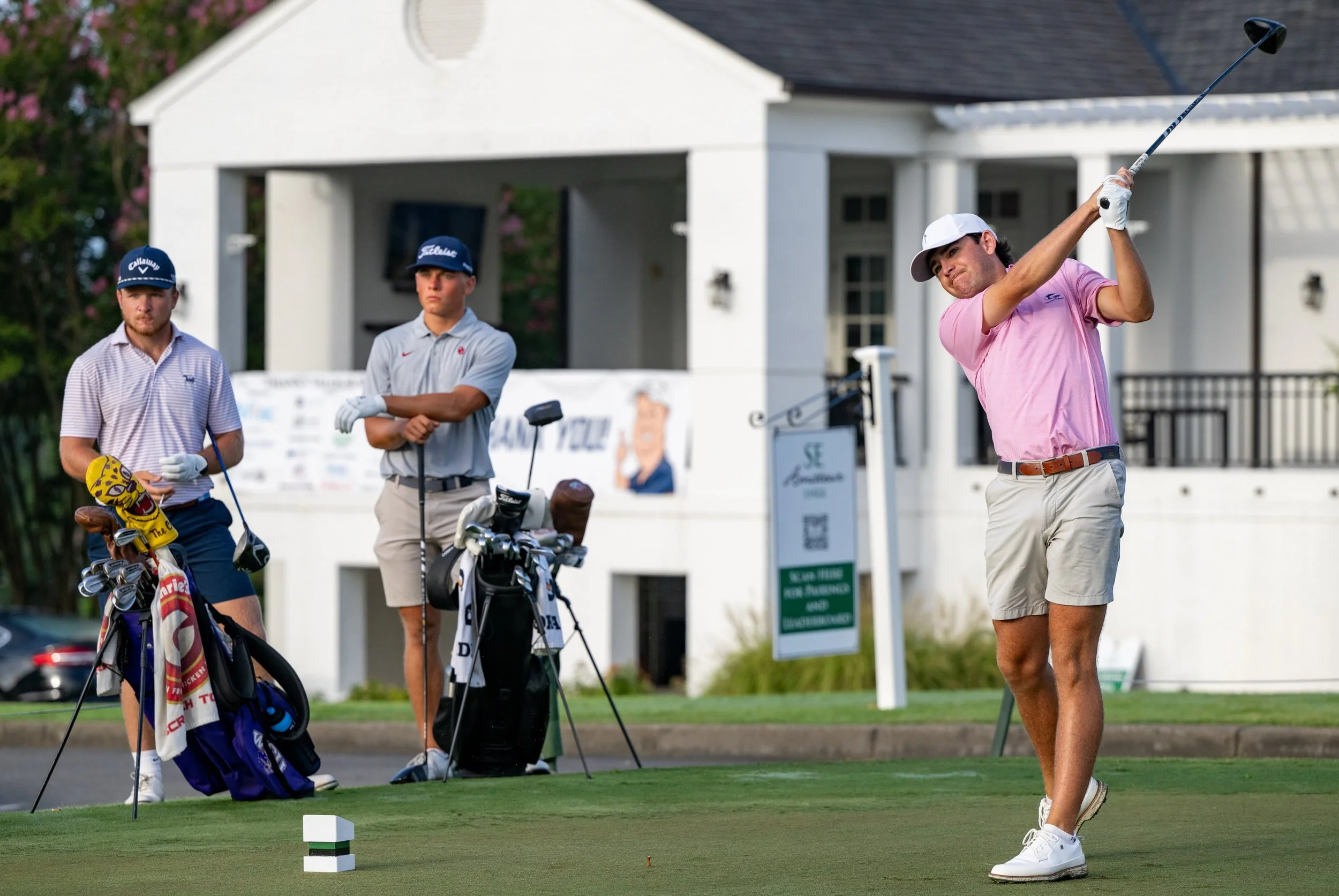 The morning wave is now on the course. The Southeastern Amateur has officially begun!