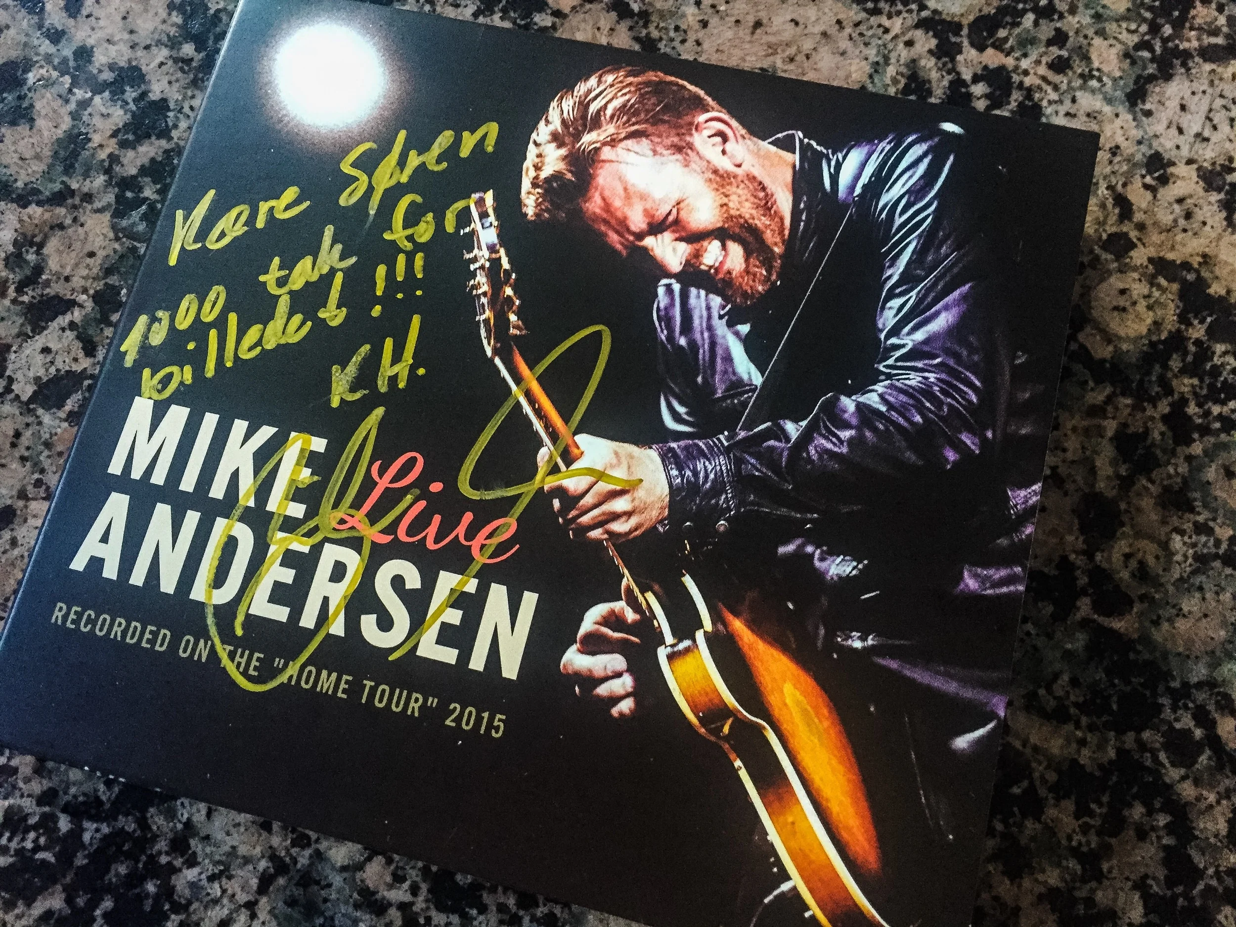 Mike Andersen - Live 2015
