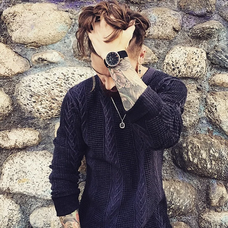 Sweater : All Saints - Watch : Kapten & Son