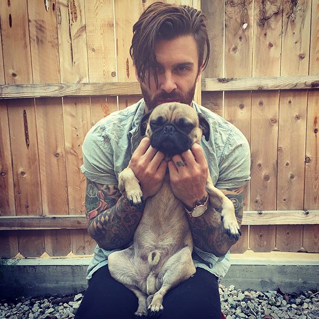 The love is real... #neckrubs find us on snapchat : levistocke