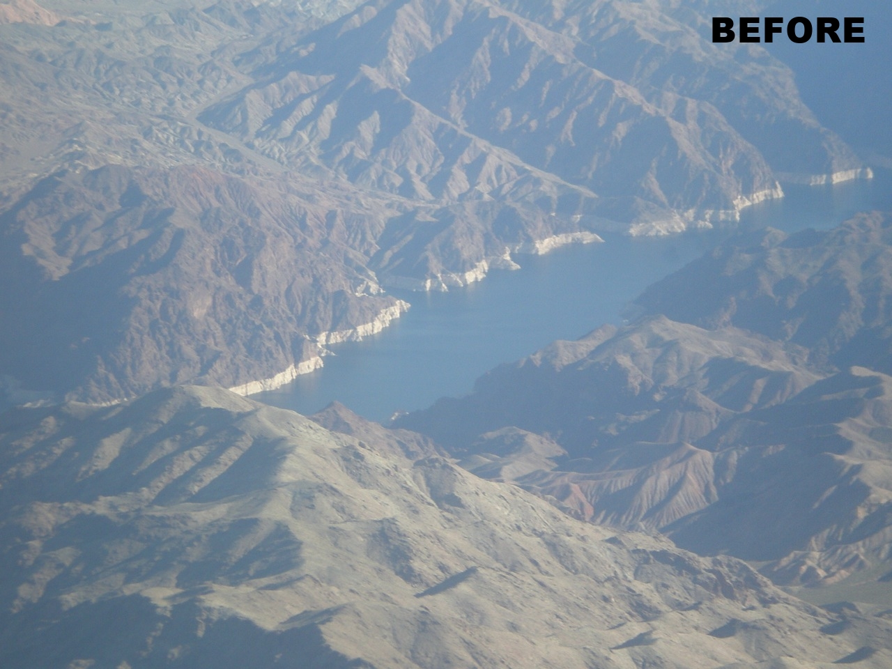 Mountain River - Before
