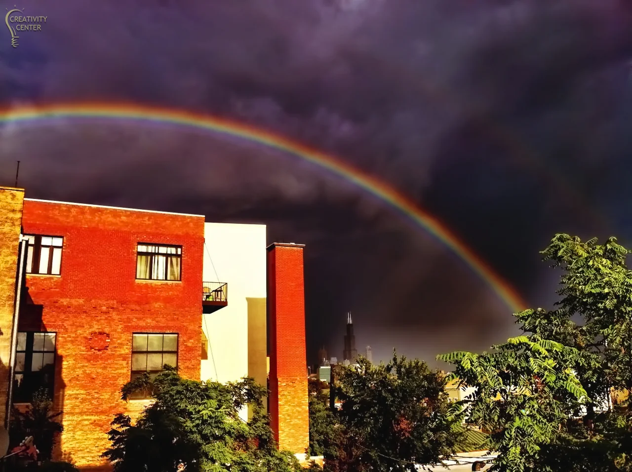 Chicago Double Rainbow