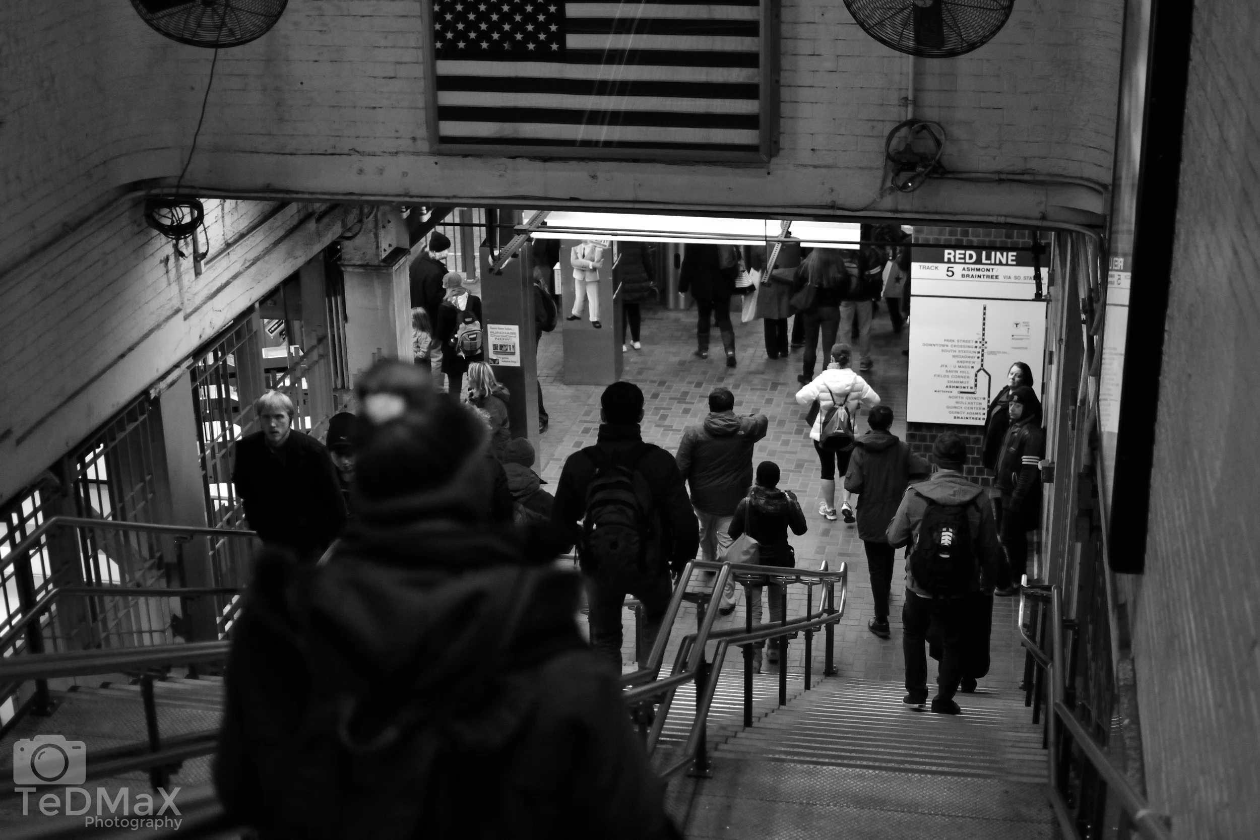    Day one of week long train rides