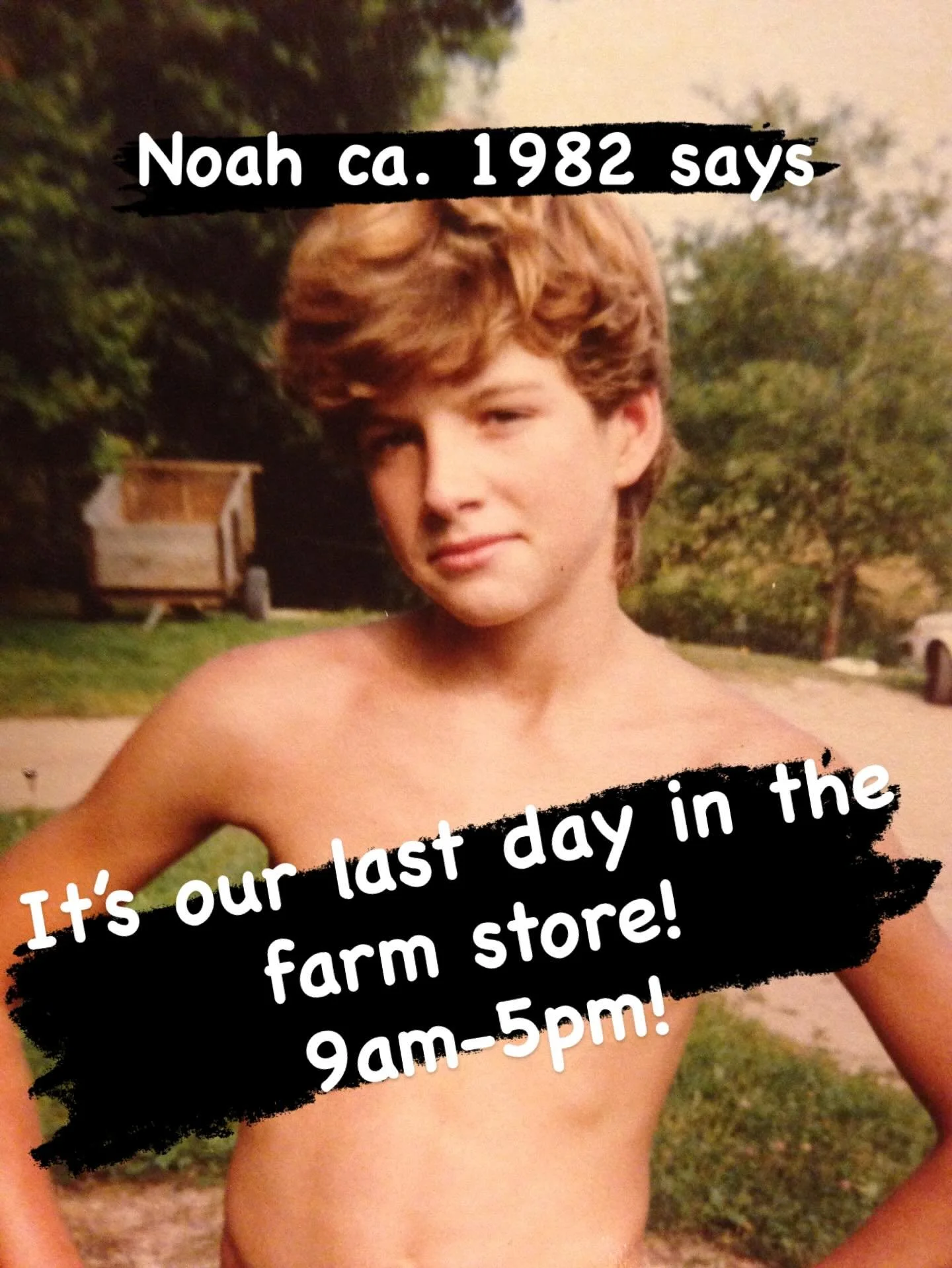 Come stock up!