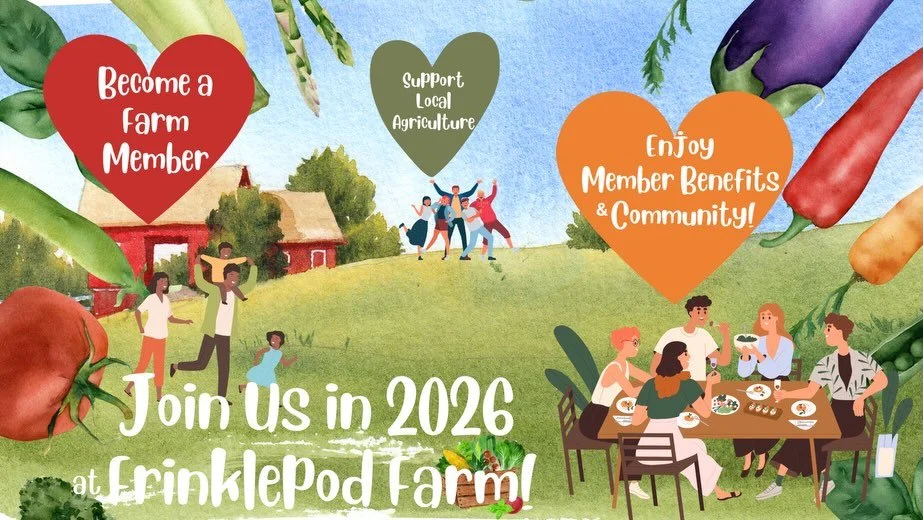 &lsquo;Tis the season to sign up for a 2026 farm membership!
Our membership program is a unique twist on CSA - community supported agriculture.  Become a member to help ensure that farms like ours thrive in your area, and enjoy a lot of benefits and 