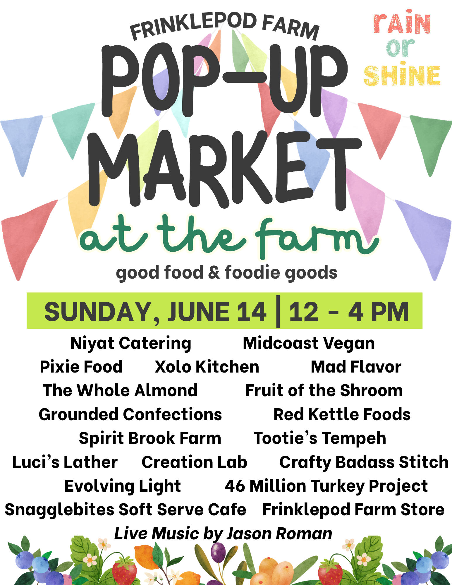 Pop-Up Market!
