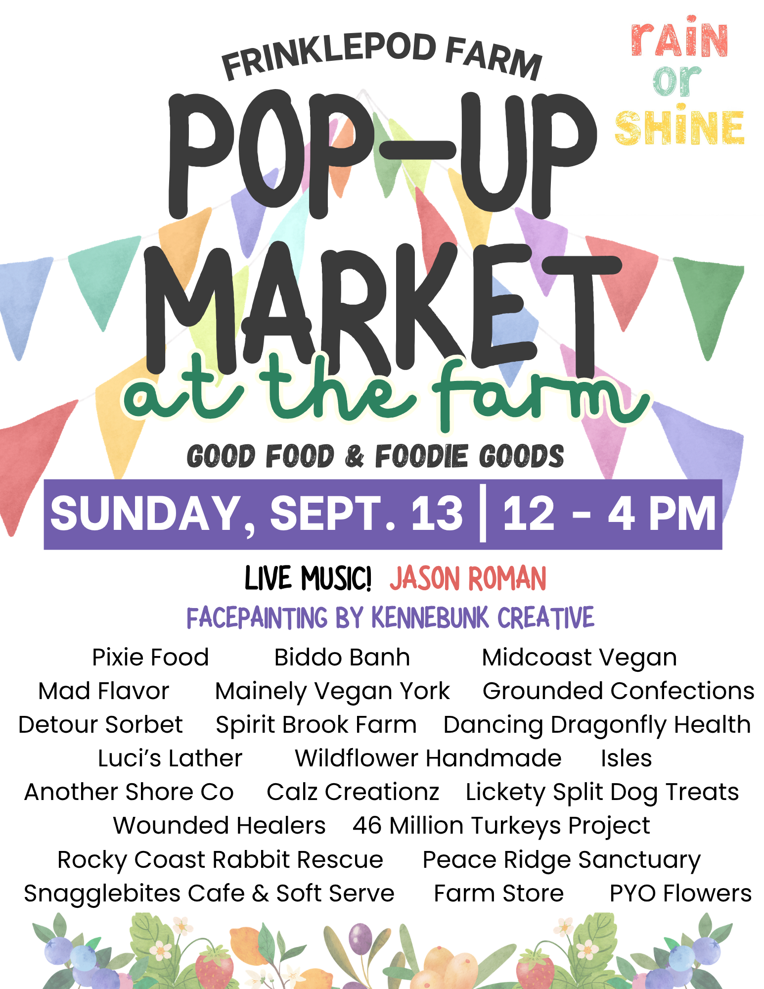 Pop-Up Market! 