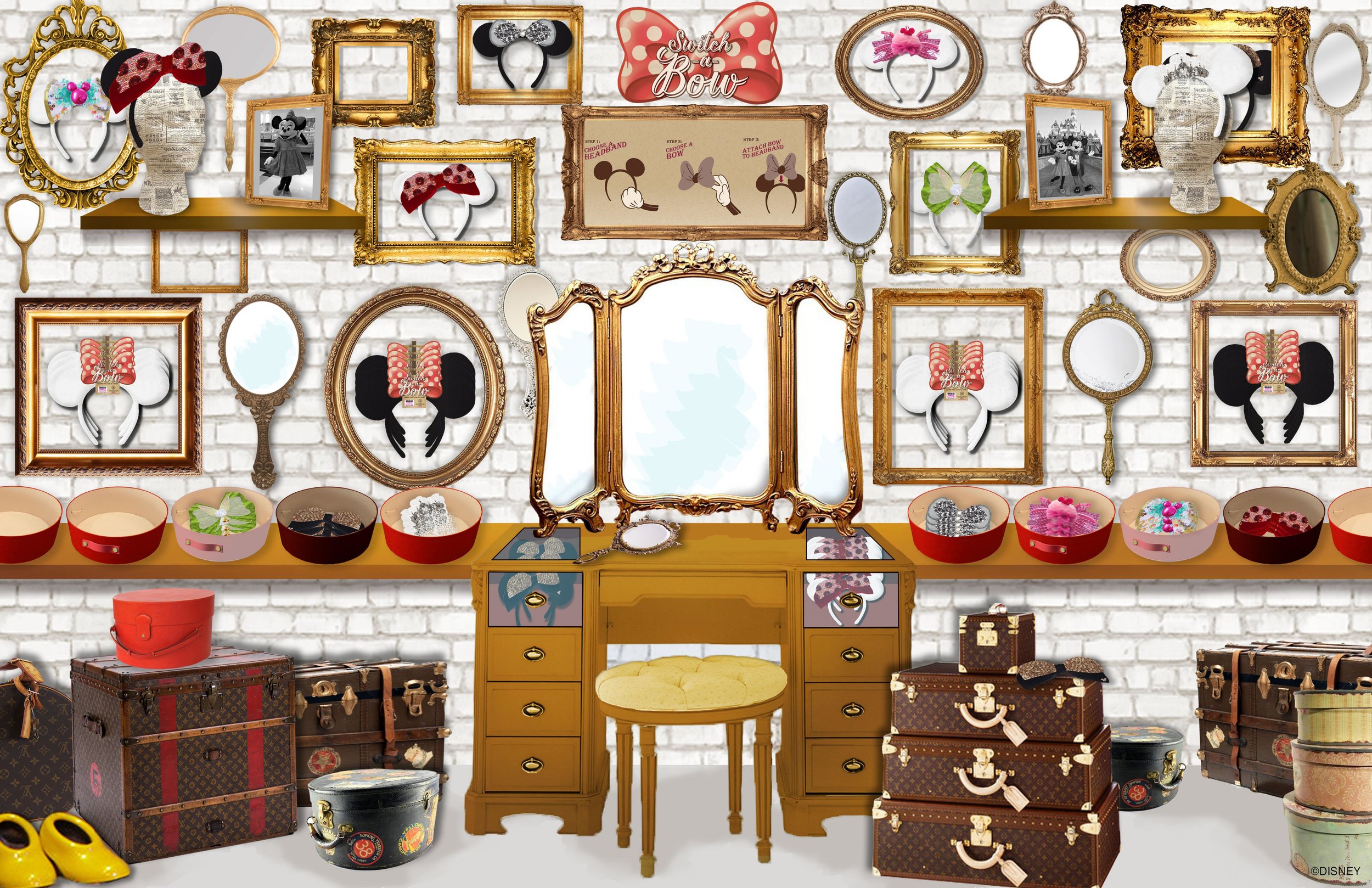 Swap-A-Bow- Visual Merchandising Direction.