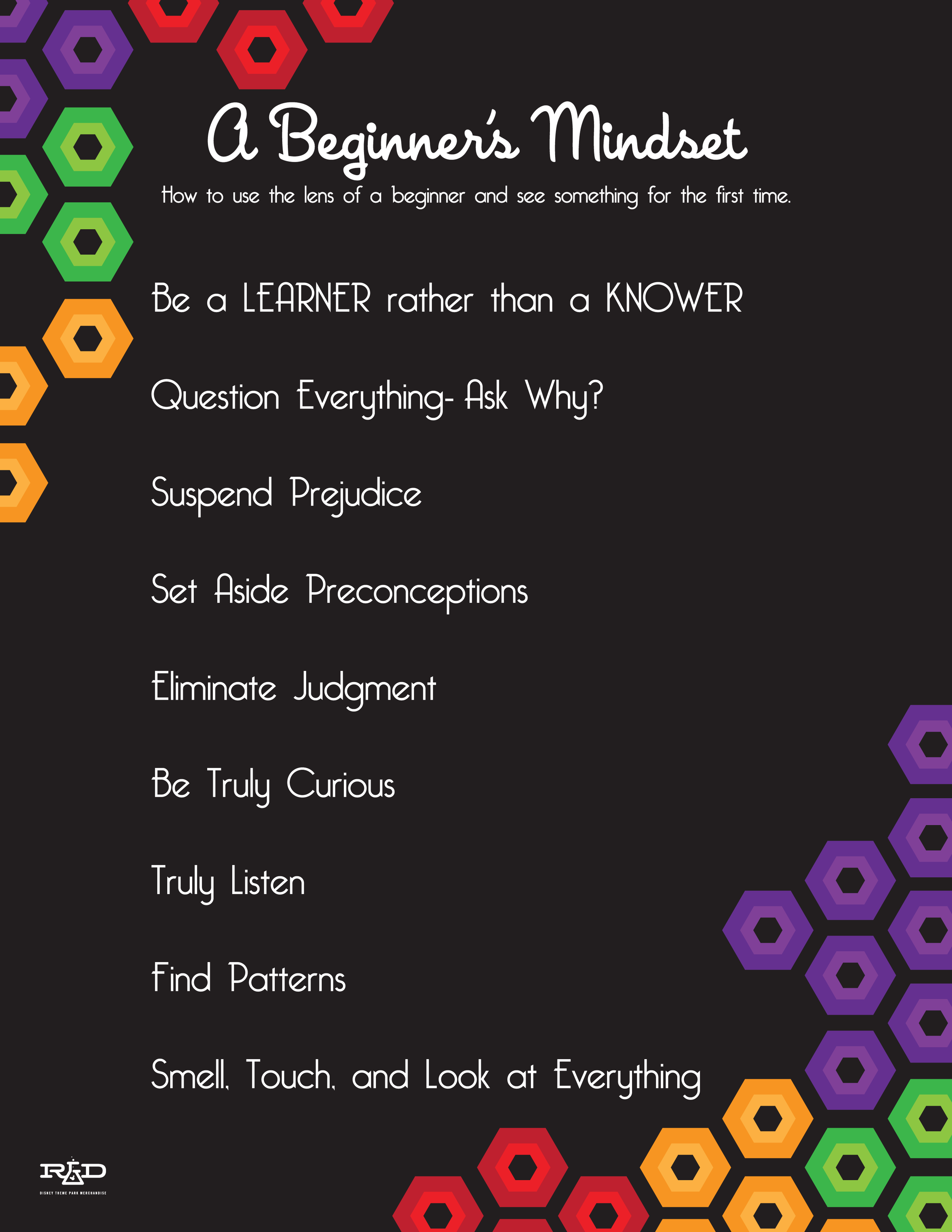 Innovation Chart- Beginner's Mindset