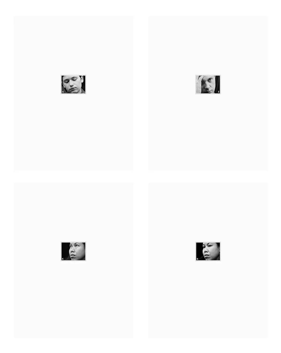 Tube Portraits (Stamp Edition)
